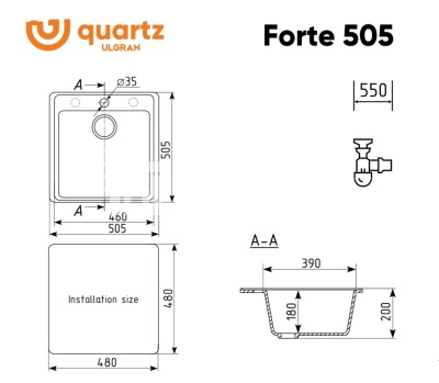 ULGRAN Quartz Forte 505
